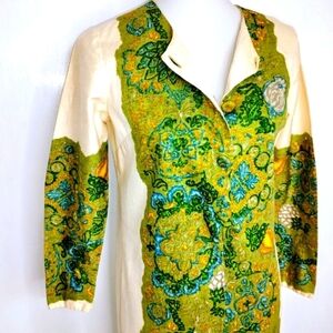RARE VINTAGE LIBERTY HOUSE HAWAIIAN HOSTESS GOWN
